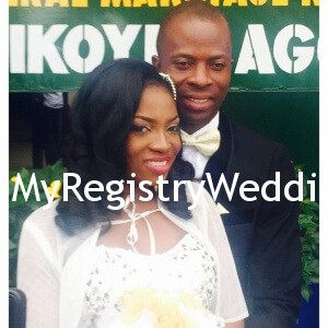 Mayowa weds Bode Ademola on the 17th of September at Ikoyi Registry. Wishing you unending love .
