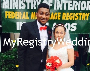 Taza quits bachelorhood as he legalize his union with his beautiful damsel on the 18th of September at Ikoyi Registry. May God bless your Union 