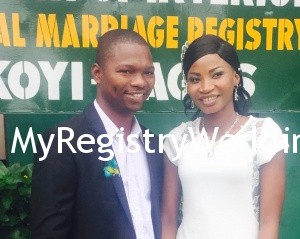 Abiodun weds Gbenga 