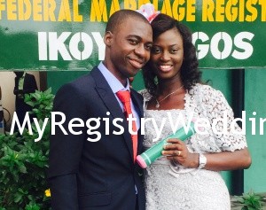 Adefoyeke get married to her sweetheart Oluwamayowa Awotoye on the 23rd of September at Ikoyi Registry. Many blissful years ahead.