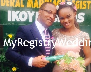 Vivian and Olaposi legalize their union on the 18th of September 2015. See more pics after the cut