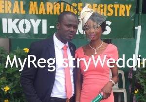 Adeola and Wale Omotomirin get legally joined as husband and wife on the 16th of October 2015. Wishing them many blissful years ahead .