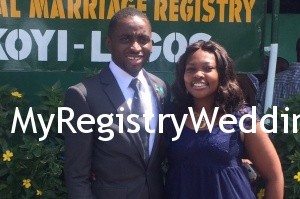 Ima and Imeh legalize their union on the 28th of October 2015 at Ikoyi Registry. Wishing them many blissful years ahead 