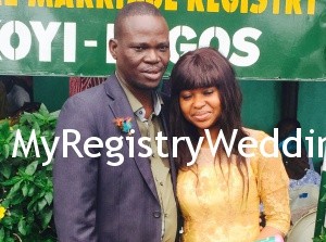 Desmond makes Rukayat her legal wife on the 23rd of September 2015. A very Big congrats to them .