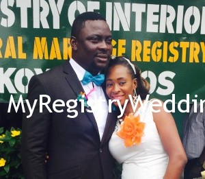 Adebimpe sign and sealed their relationship on the 30th of September 2015 at Ikoyi Registry. Wishing them a blissful union 