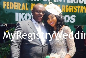 Doyin and Jimi tie the knot on the 15th of October 2015 at Ikoyi Registry. Wishing them lots of joy and unending happiness in their union.
