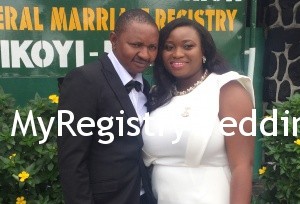 Salimatu legalize her union with her sweetheart on the 16th of October 2015. A very Big congrats to them. See more pics after the cut....