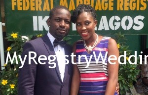 Bimbo say I do to March Adekakun on the 13th of November 2015. Wishing them a blissful union. See more pics after the cut...