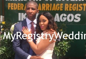 Ifeoma quits spinsterhood as she say I do to Chidi on the 13th of November 2015. Happy married life. See more pics after the cut...