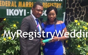 Stella and Olumide take their marriage vows on the 28th of October 2015. See more pics after the cut....