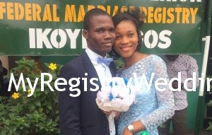 Oluwafunmilola weds Tokunbo on the 29th of October 2015. A very Big congrats to them. See more pics after the cut...