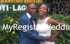 Abiodun Gets married to her Sweetheart Olukunle on the 29th of October 2015 at Ikoyi Registry. See more pics after the cut...
