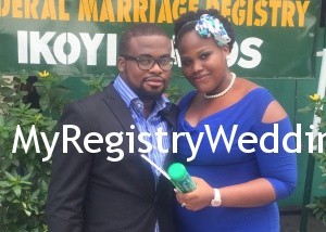 Nono say I do to Ugo on the 13th of November 2015 at Ikoyi Registry. May Gid bless their union