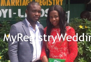 Nancy say I do to Benjamin on the 13th of November 2015. Happy married life.