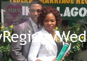 Olayemisi and Egbidi legalize their union on the 10th of December 2015. Wishing them a union filled with joy and love. See more pics after the cut...