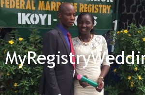 Yemisi say I do to Samuel on the 3rd of December 2015. A very Big Congrats to them