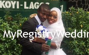 Sekinatu and Lawal get joined as husband and Wife on the 3rd of December 2015 at Ikoyi Registry. A very Big Congrats to them. See more pics after the cut...