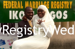 Ibrahim Yusuf makes Kafayat his legal wife today 28th January 2016. Wishing them happy married life