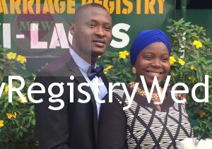 Shukurat becomes Mrs Adalemo as she weds Olawale on the 14th of January 2015.