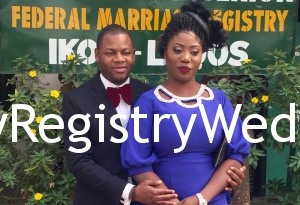 Omolara looks gorgeous as she marries Abdullazeez on the 29th of January 2016.