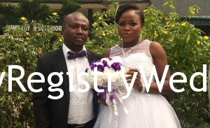 Kaffi and Abayomi had their Registry wedding on the 29th of January 2016.See more pics after the cut...