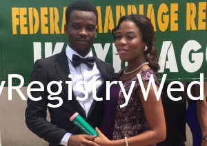 Kehinde say I do to Oluwafemi today 3rd March 2016.