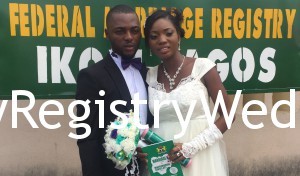 Efe and Seun had their Registry Wedding today 3rd of March 2016.