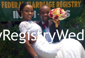 Omon and Victor had their registry wedding on the 17th of March 2016.See more pics after the cut...