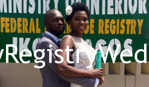 Like walk down the aisle with Tunji on the 17th of March 2016. Happy married life