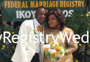 Shola makes Maureen his legal wife on the 4th of March 2016. Happy married life