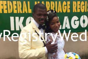 Joyce tie the knot with fidelix on the 28th of April 2016. May you both cherish each other forever.