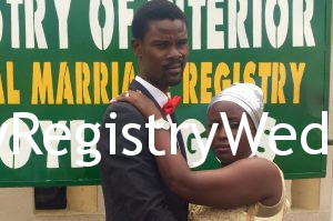 Omobolanle sealed her love with Olalekan on the 28th of April 2016. See more pics after the cut....