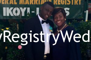 Hurray! Funmi is now Mrs Onyejekwe as she marries Uchenna on the 5th of May 2016 at Ikoyi Registry