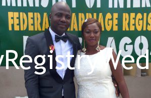 Olabisi marries her sweetheart Solomonon the 19th of May 2016. 