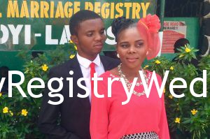 Adenike say I do to Adewunmi on the 19th of May 2016.