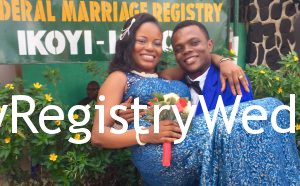 Fisayo and Tosin tie the knot on the 19th of May at Ikoyi Registry. We wish them a fruitful marriage.