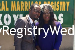 Oluwatomi and oladayo legalize their union on the 29th of April 2016 at the Marriage Registry. See more pics after the cut...