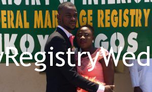 Titilayo becomes Mrs Ijaduola as she say I do to Olakunle on the 29th of April at Ikoyi Registry. Wishing them peace and happiness in their union
