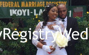 Abimbola looks gorgeous and adorable as she walk down the aisle with Ademola Adedoyin on the 30th of June 2016.