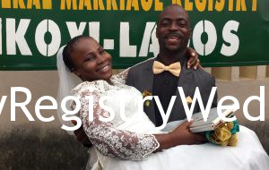 Olaoluwa marries her sweetheart Olajide Ososanya on the 14th of July 2016.
