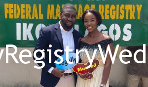 Pretty Aramide and handsome Olumide Olawale legalize their union on the 30th of June 2016. Wishing the couple unending joy and happiness in their marriage.