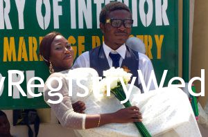 Funmilola and Adeyemi get married on the 30th of June 2016 at Ikoyi Registry.