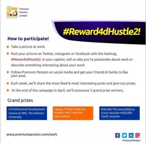 Premium Pension #Reward4dHustle Season 2