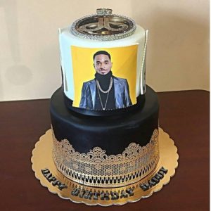 Birthday cake for Dbanj