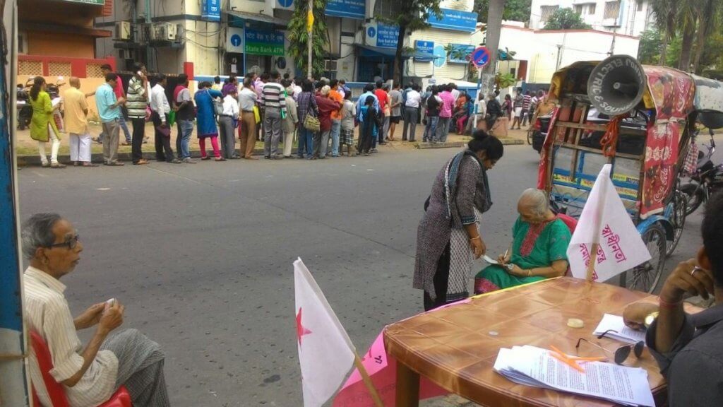 Demonetization hits India hard