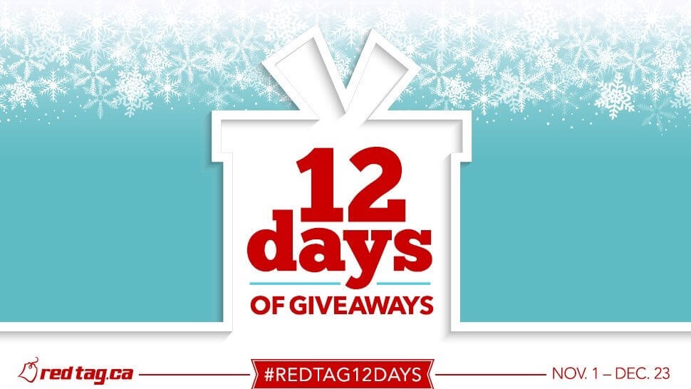 Redtag 12 days giveaway In December