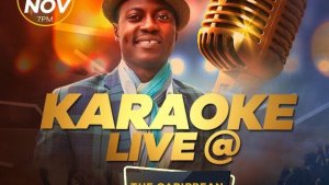 Karaoke live at the Caribbean