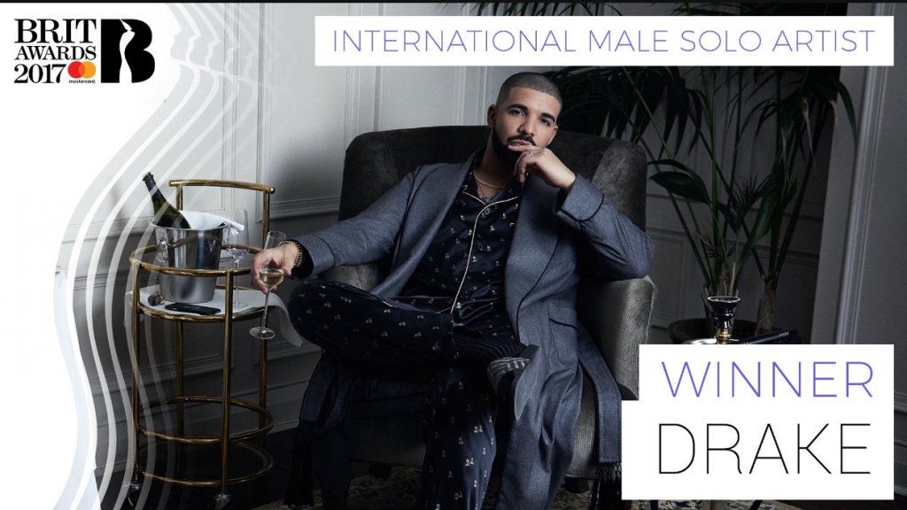 Drake Wins Best International Male Solo artist Of The Year