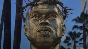 Kanye West life size statue at Hollywood Boulevard