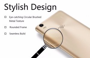iTel S31 has stylish Design